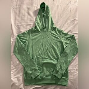 NWOT: active USA, green lightweight hoodie, medium